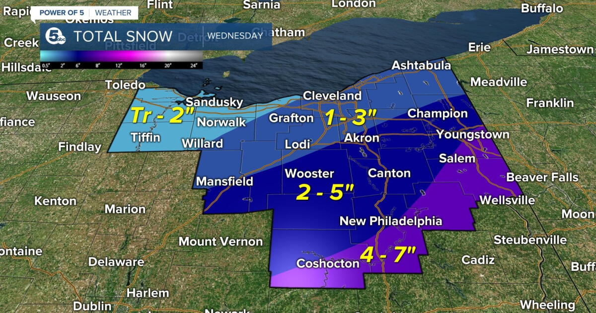 Winter storm could bring disruptive snow to Northeast Ohio
