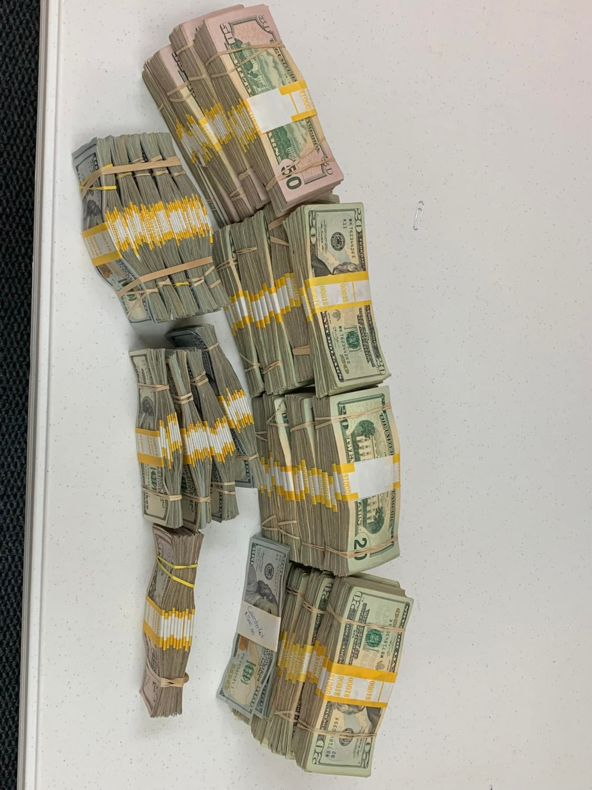 Duval County Sheriff: Large amount of cash seized after traffic stop in