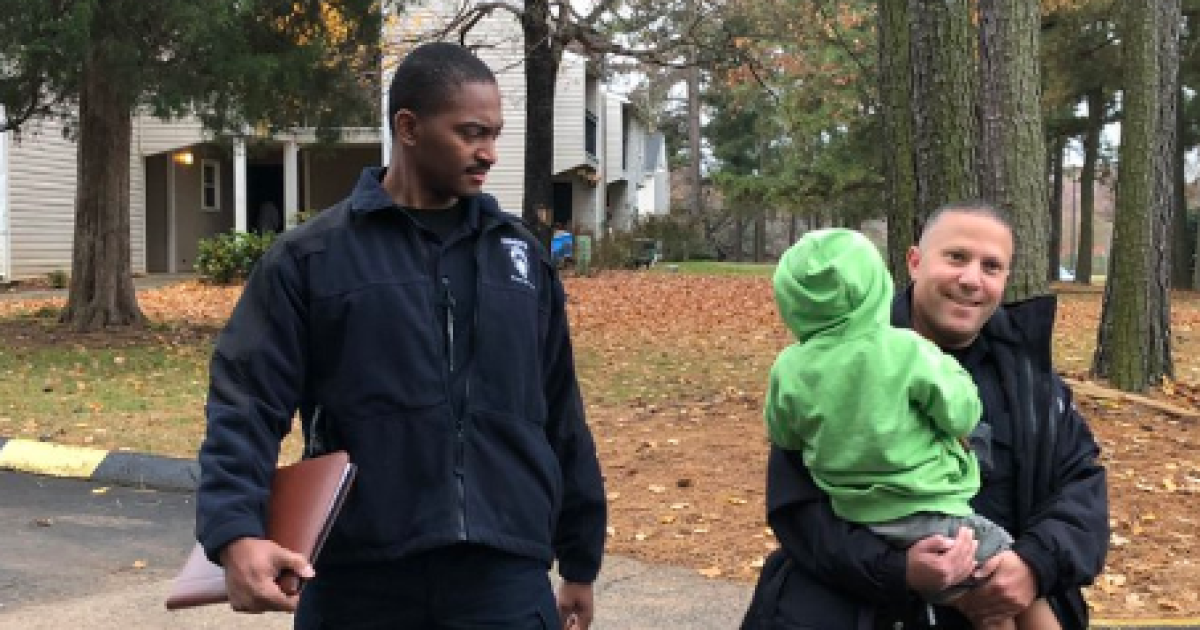 4-year-old boy found safe less than 100 yards from home