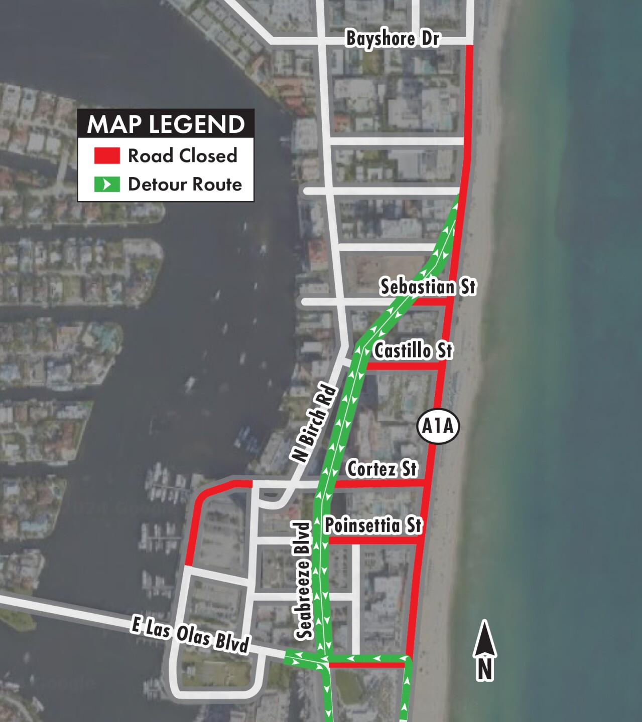 Fort Lauderdale A1A traffic closure for 'Bad Boys' production