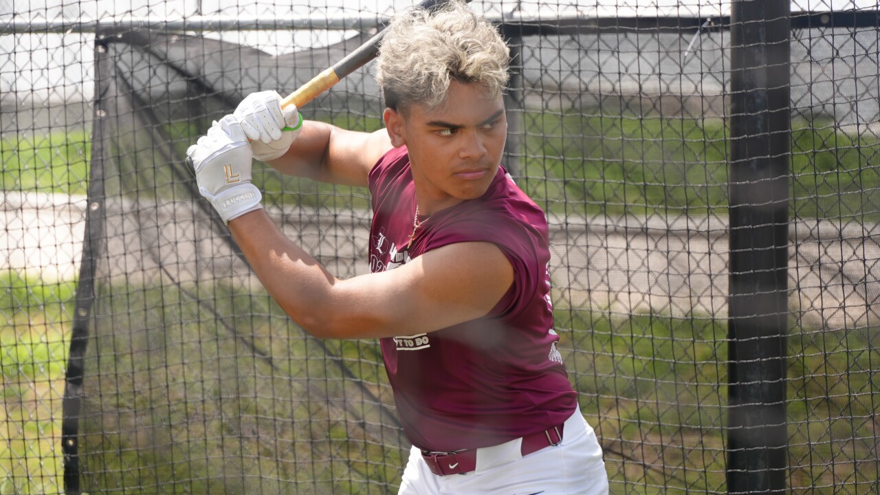 London senior catcher and USC signee Christian Olivares