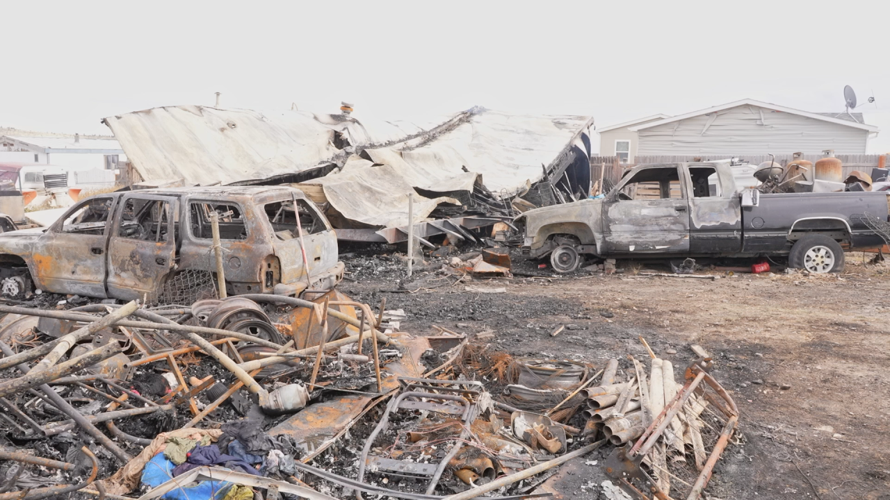West Billings property fire damage