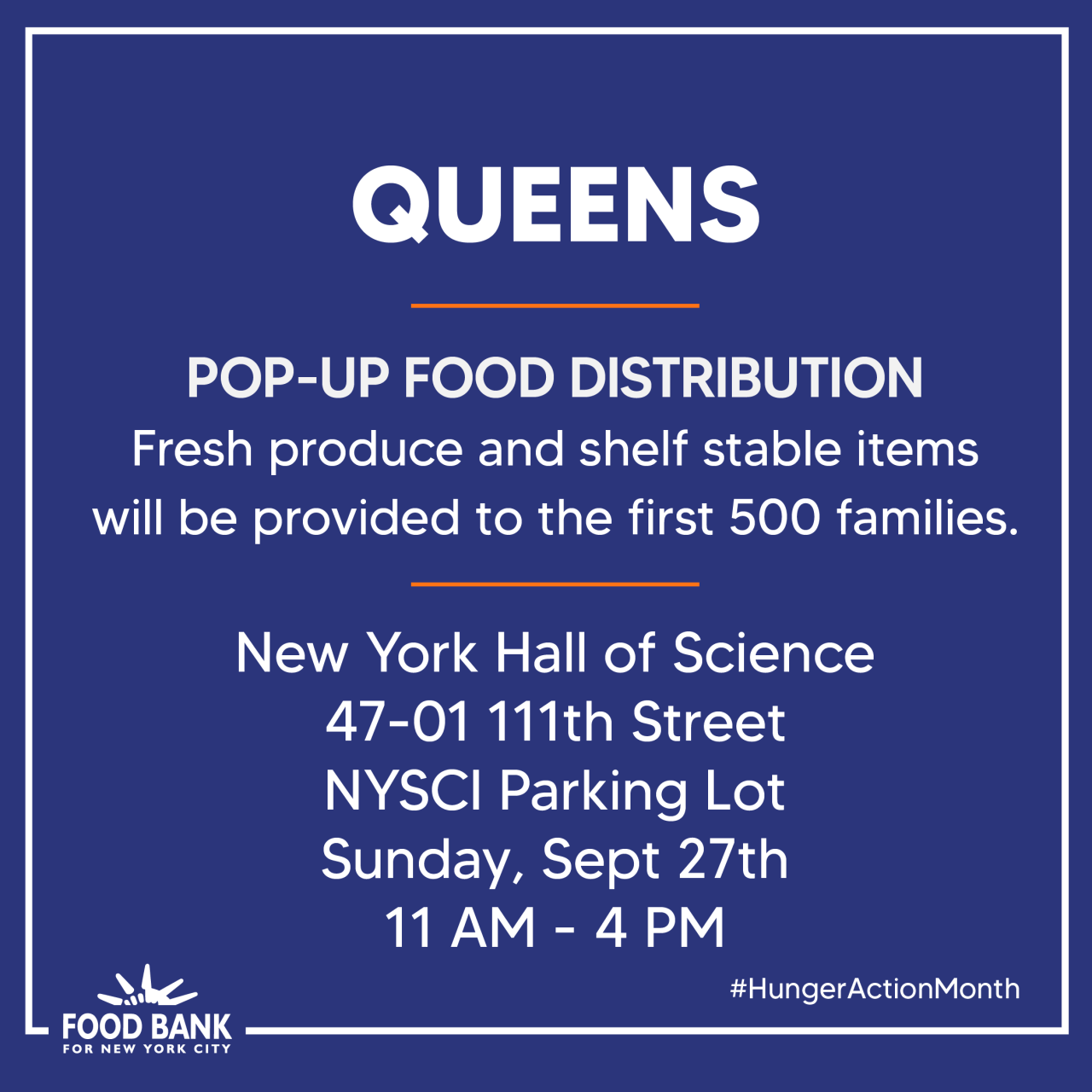 Queens food bank