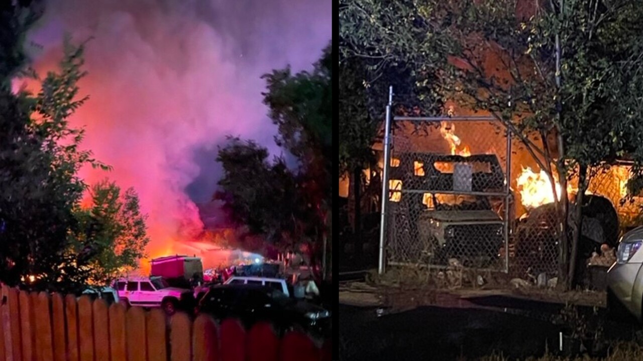 Stratmoor Hills Fire