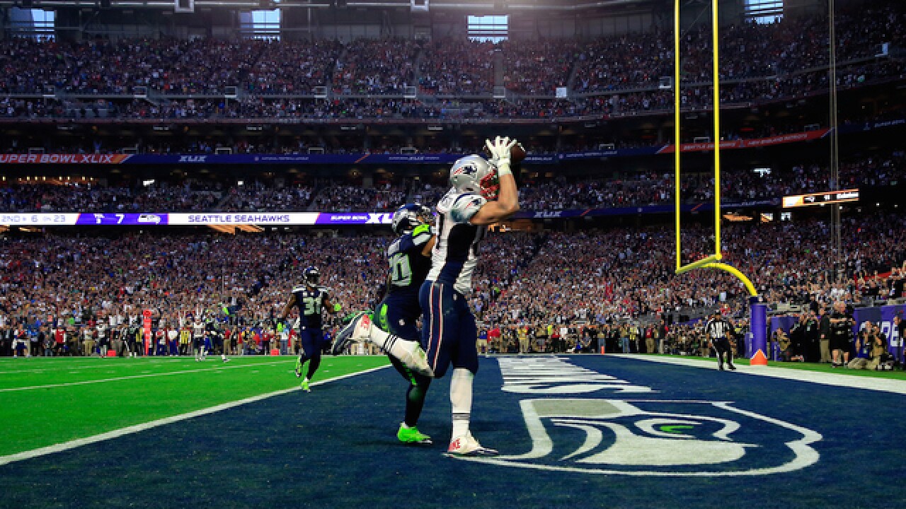 The best photos of Super Bowl XLIX