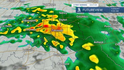 Soaking showers return today