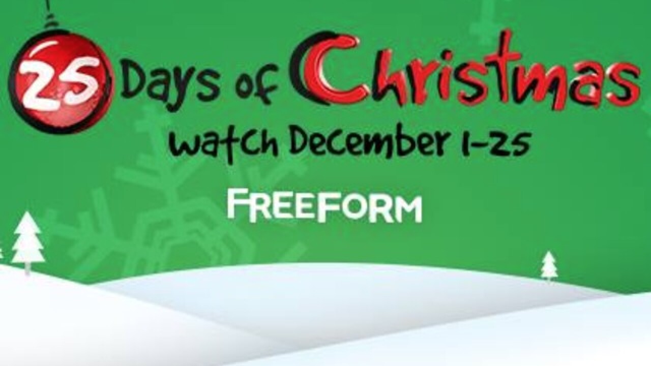 Freeform releases 25 Days of Christmas lineup