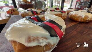 Donuts in honor of Lt. Dranbauer.jpg