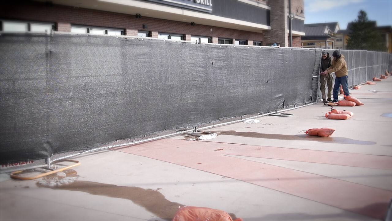 West Main Taproom and Grill fence in Parker