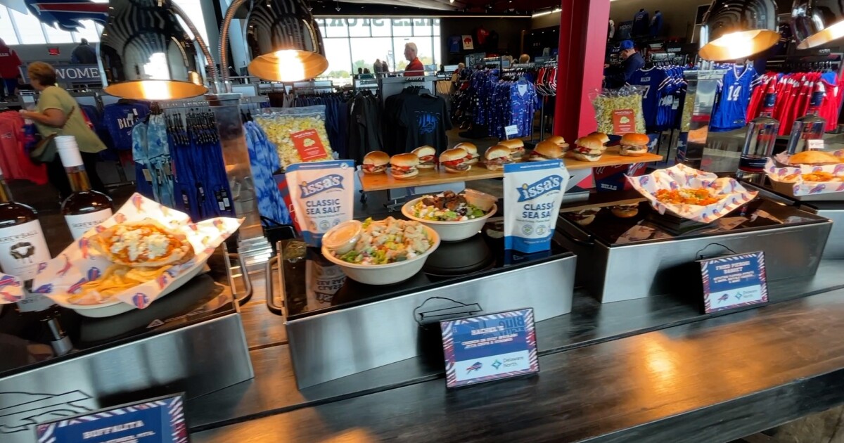 New food roster added to Bills 20222023 season home games