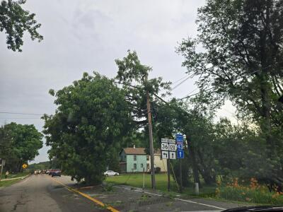 Walworth Co storm damage July 3, 2026