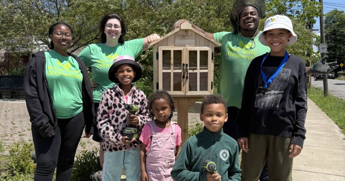 Community library on Buffalo's East Side vandalized, stolen 10 days after its installation