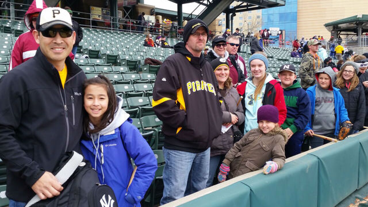 PICS: Reds and Pirates game at Victory Field