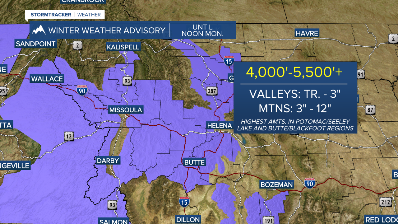 Winter Weather Advisories