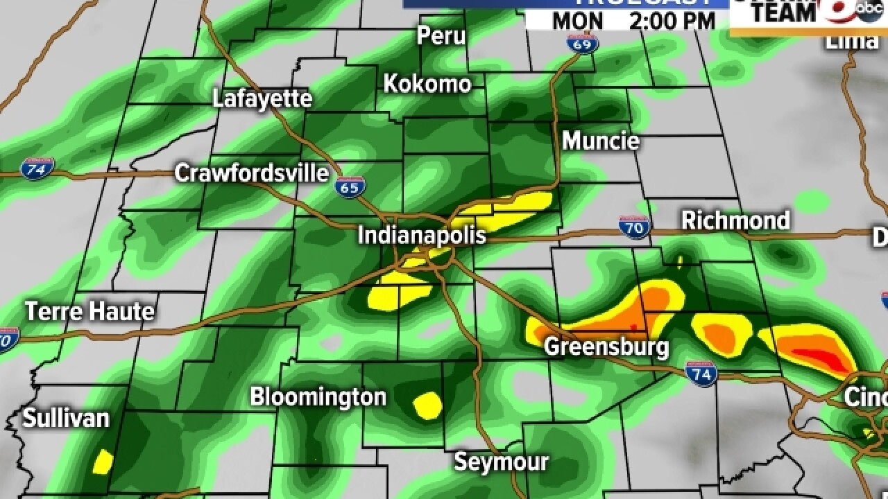 PHOTOS: When will rain hit central Indiana?