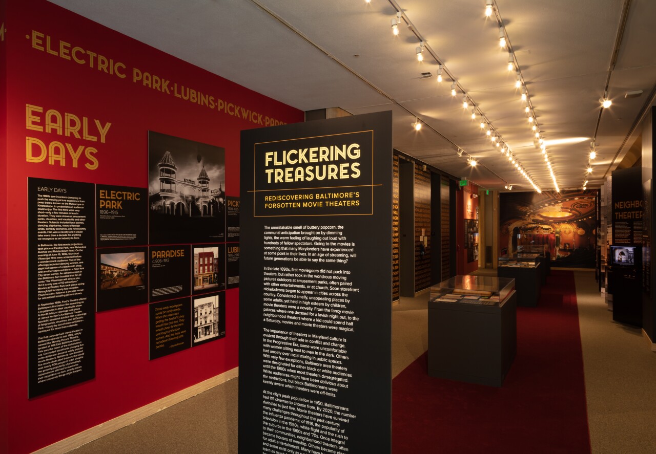 Flickering Treasures Exhibition