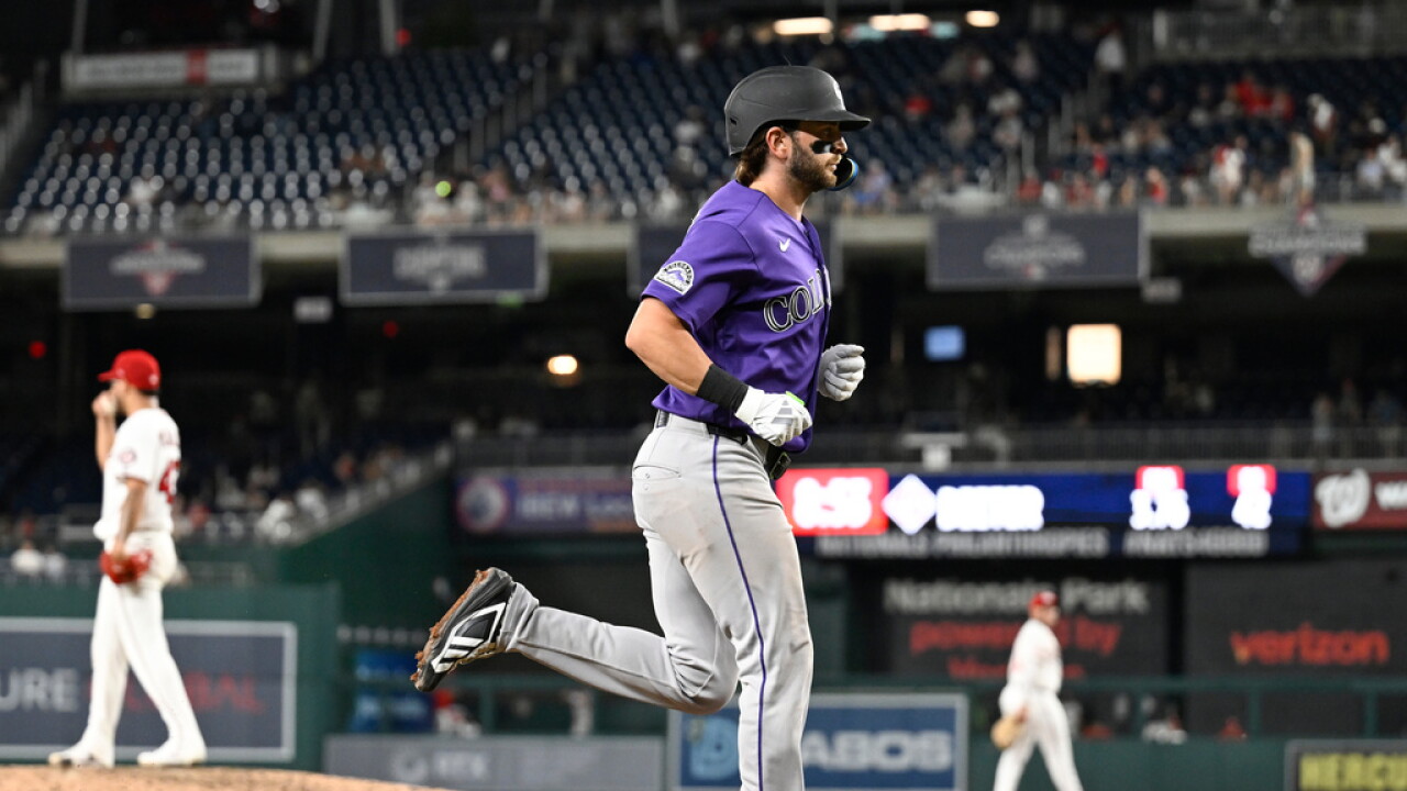 Rockies Nationals Baseball