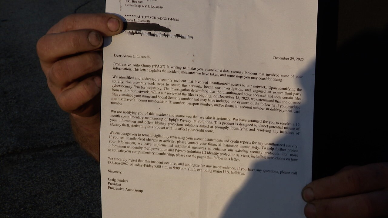 Progressive Auto Group Breach