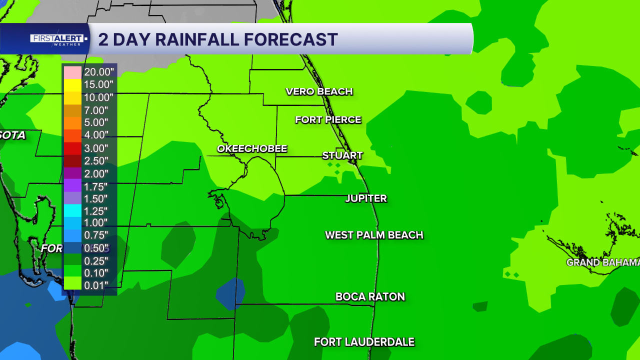Rain totals Sept. 28, 2026