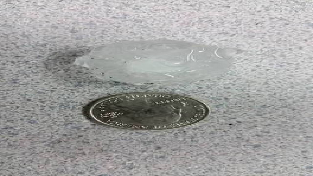 Severe thunderstorms bring hail to KC metro