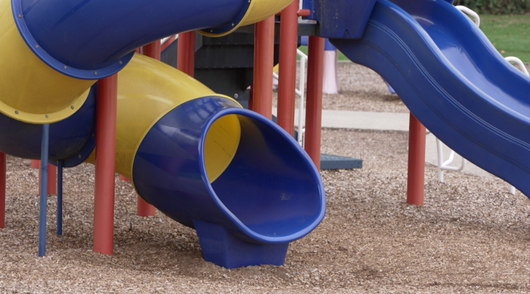 Whislestop park slide