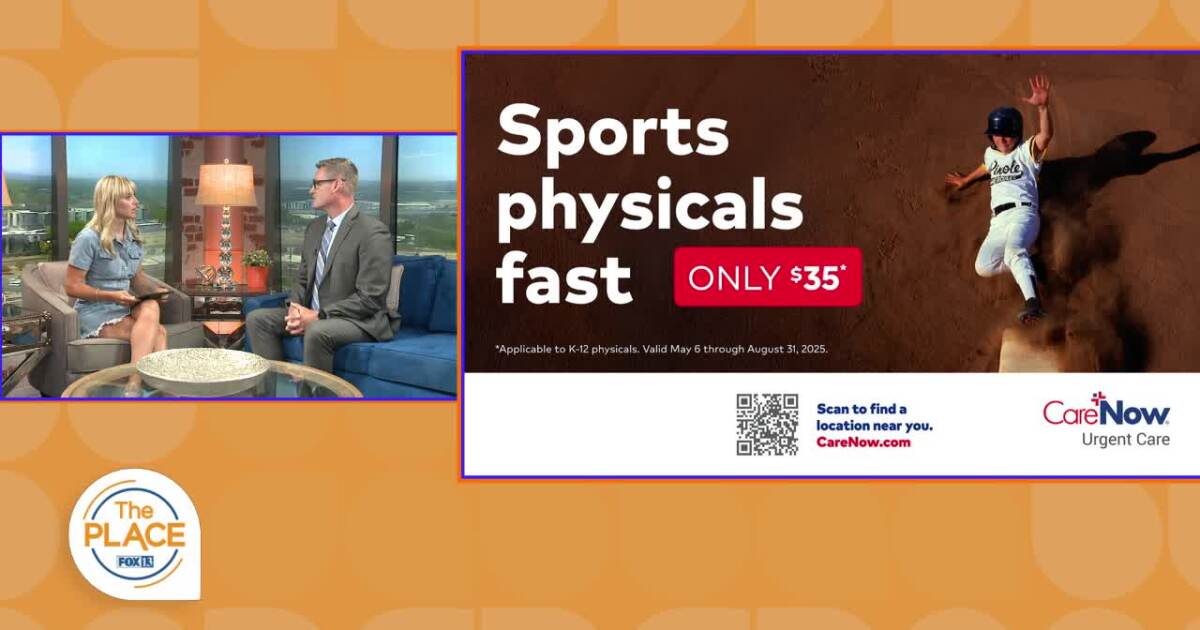 MountainStar Healthcare's CareNow® Urgent Care Offers $35 Sports Physicals