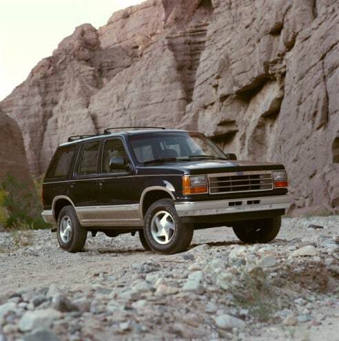 brown 1991 ford explorer