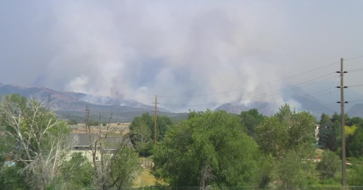 Large wildfires are releasing significantly more carbon into Utah skies