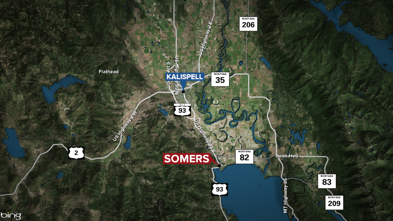 Flathead Sheriff Deputy Map