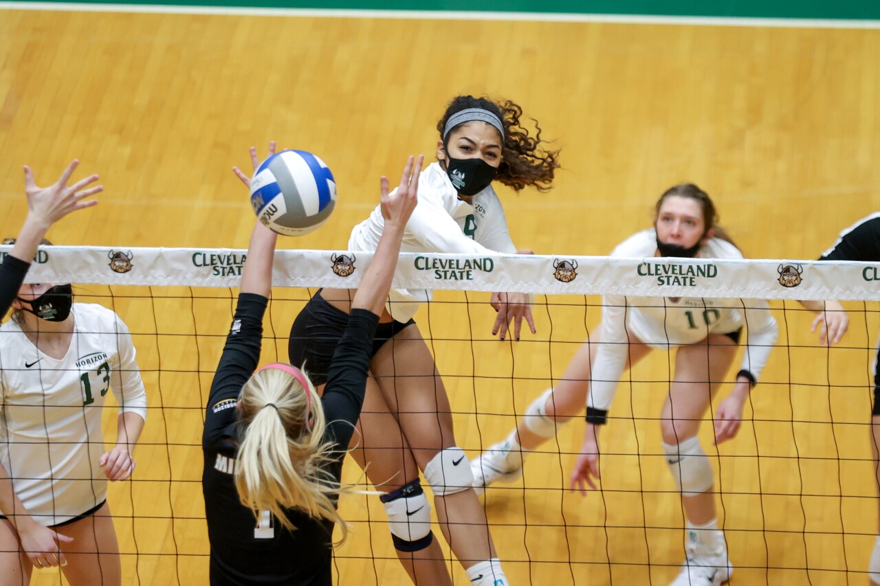 College Women's Volleyball: FEB 01 Milwaukee at Cleveland State