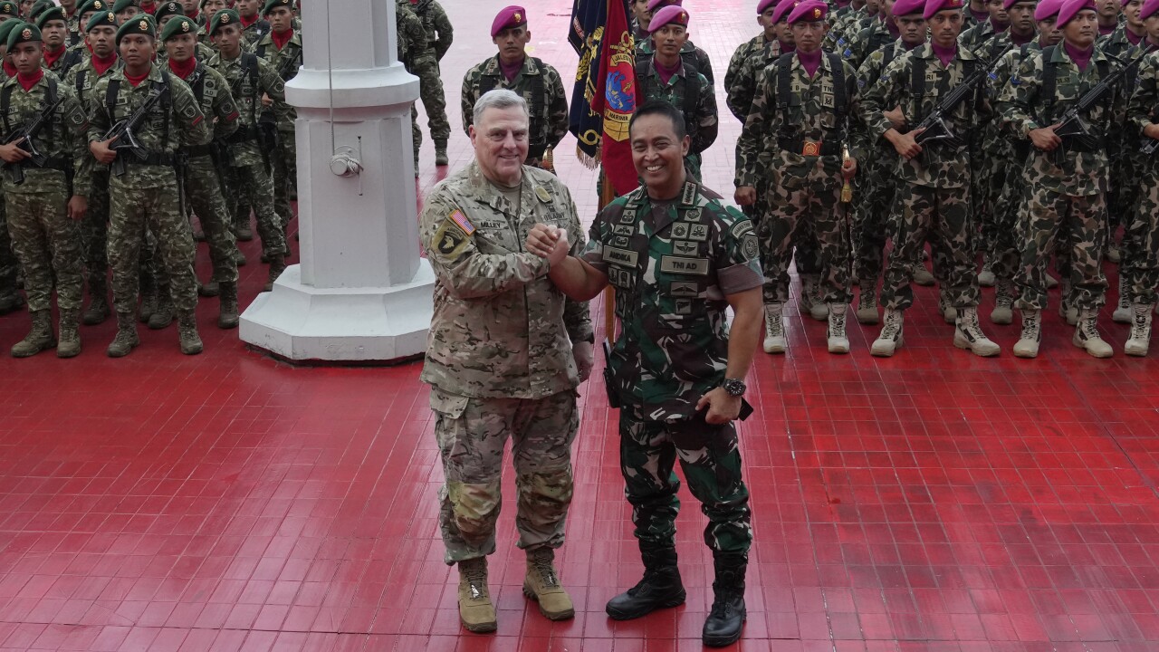 Indonesia US China Military