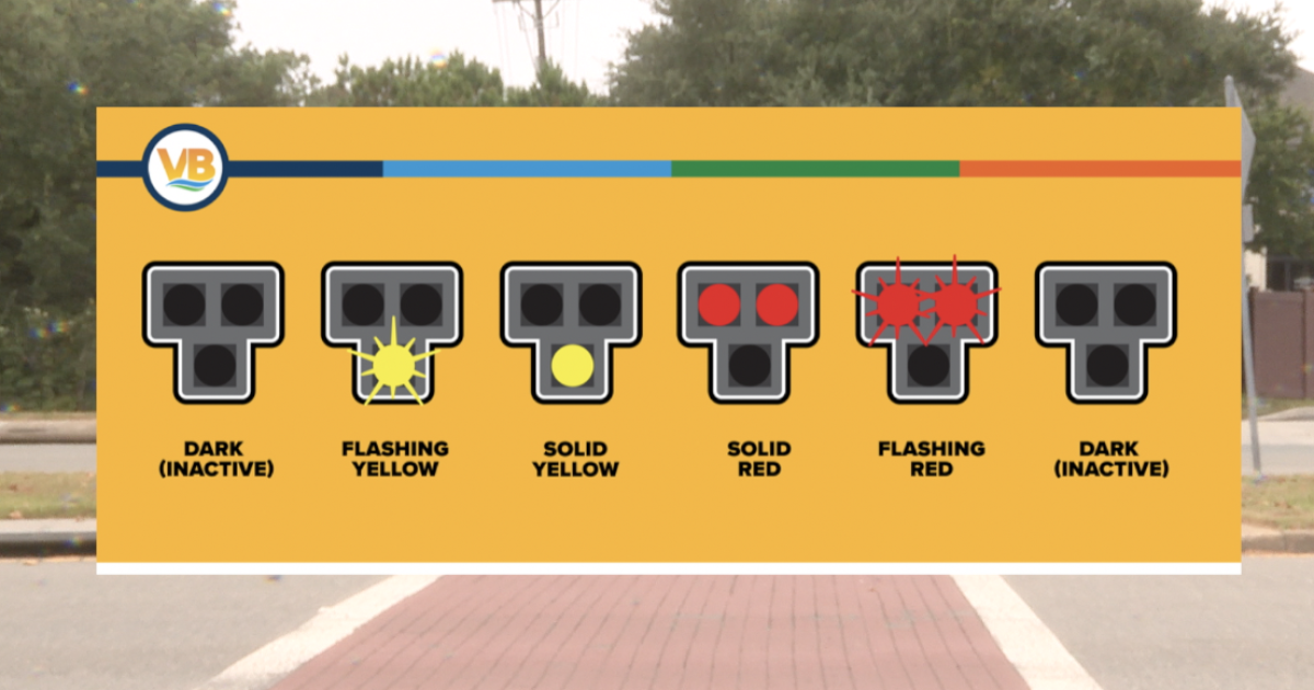 Virginia Beach adding new HAWK signals to improve pedestrian safety
