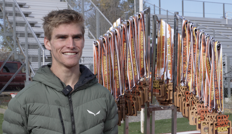 Tyler Hudson tells MTN he was just focused on having a steady run, despite taking first place in the City to Sky 25K trail race.