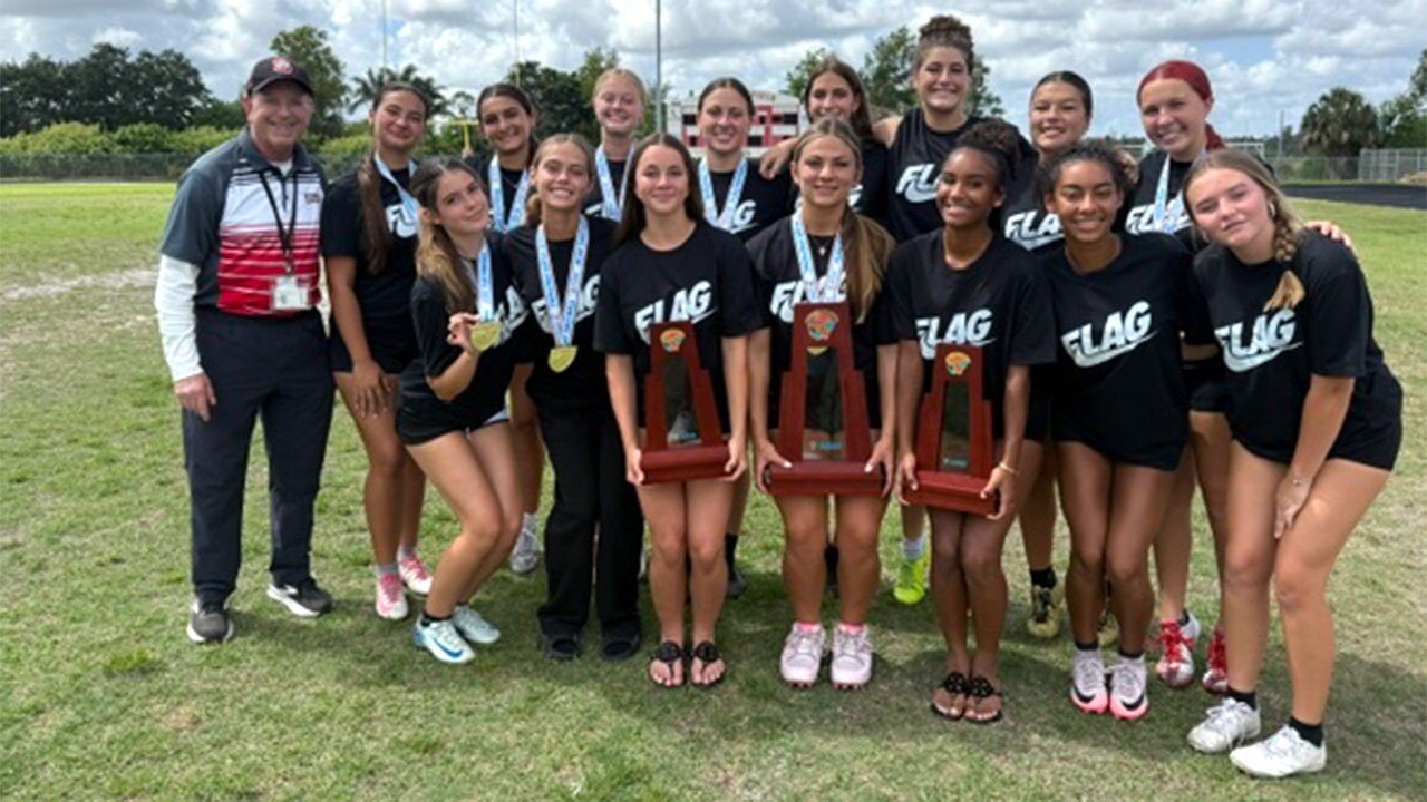 For the second year in a row, the Seminole Ridge High School girls' flag football team is the 3A state champions.