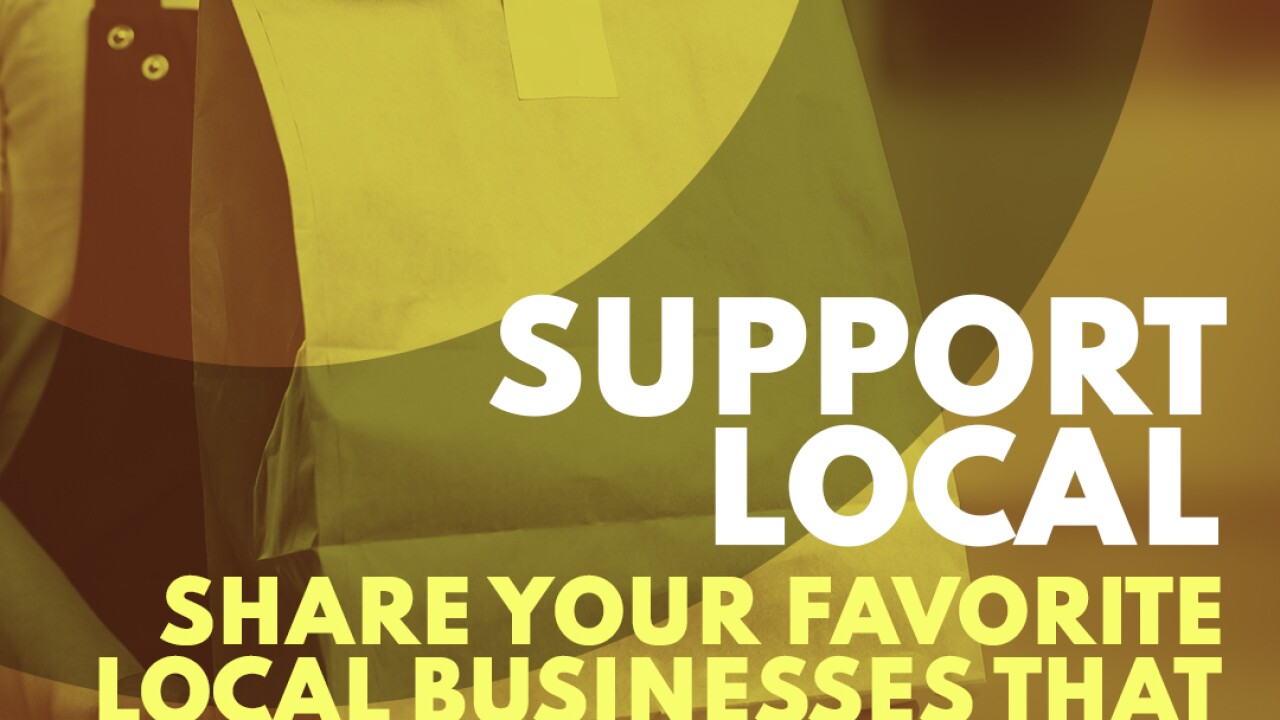 We're Open Support Local Businesses