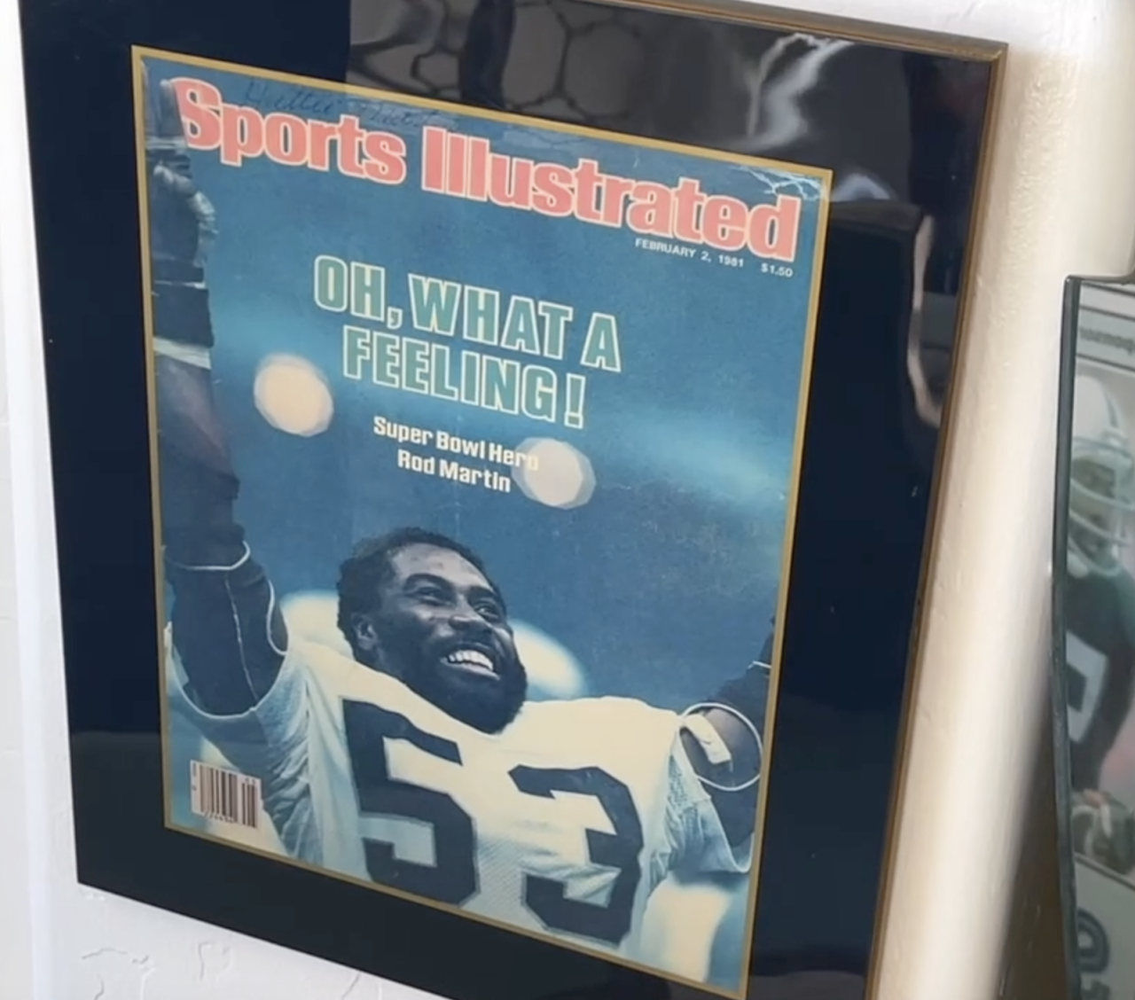 Rod Martin Sports Illustrated cover