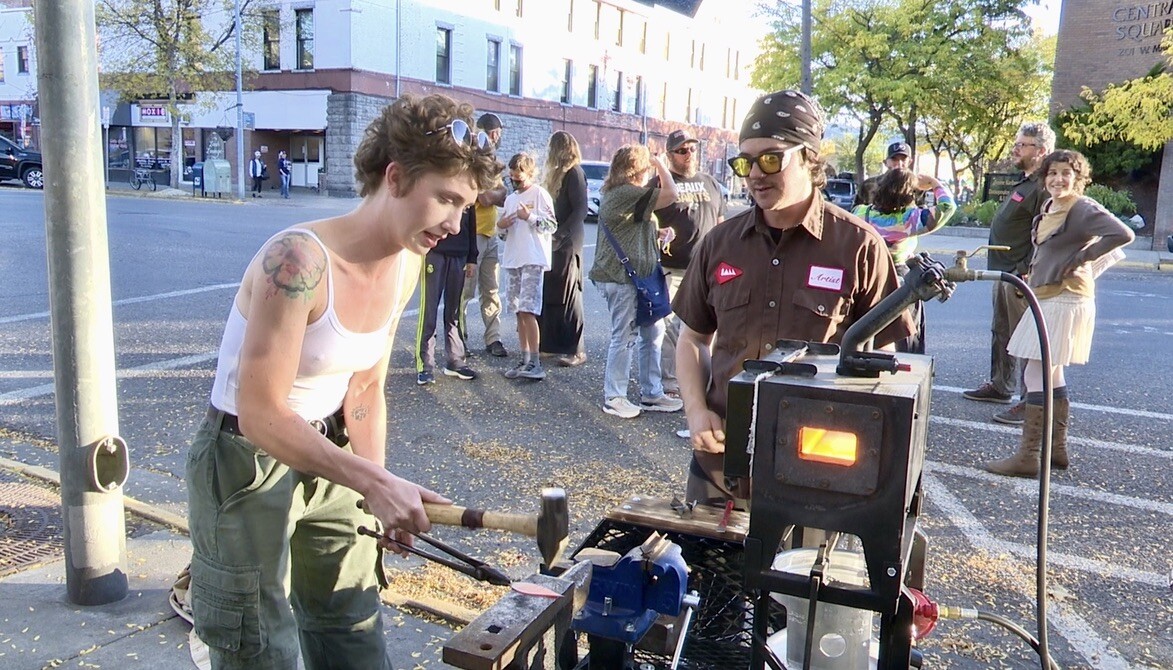 Tricycle Forge Blacksmith School provides free lessons randomly