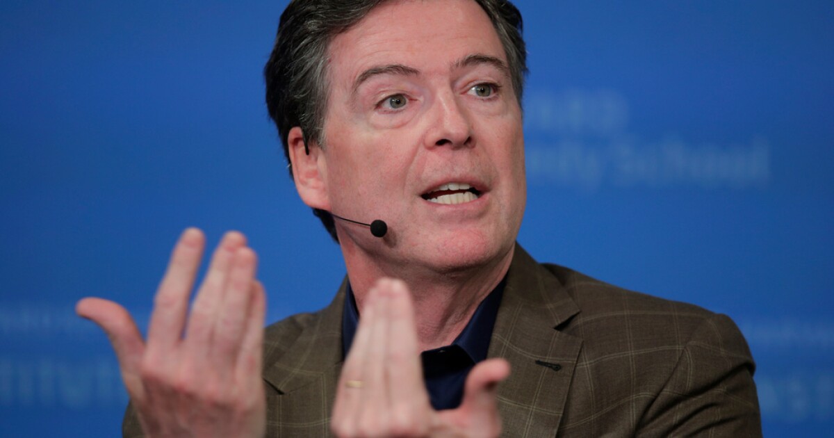 Ex-FBI Director James Comey appears in court over alleged threat against Trump