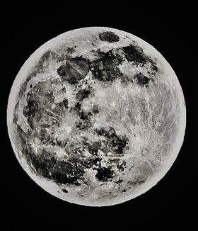 April Full Pink Moon in Muskegon