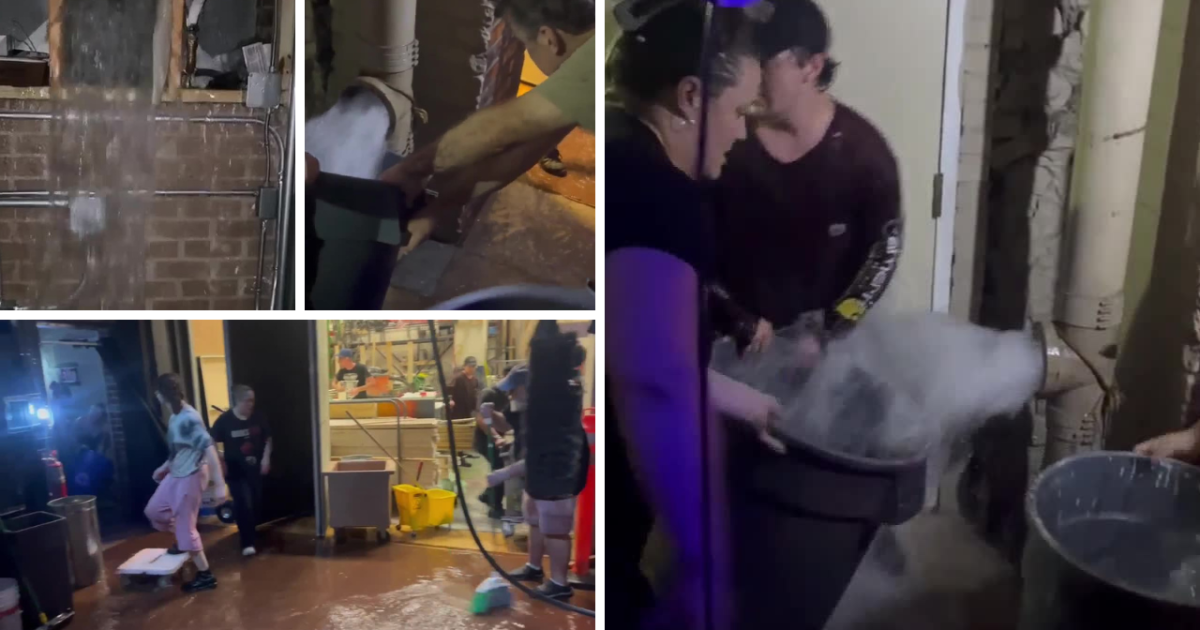 Cast of 'Come From Away' helps save Norfolk's Wells Theatre after back-to-back flooding