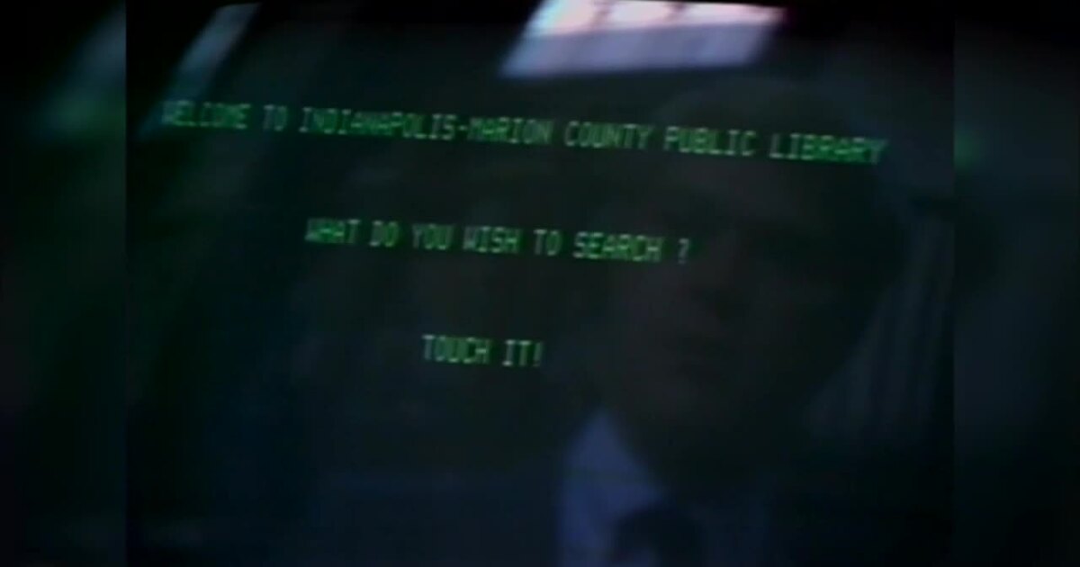 1984: Computer terminals replace the library's card catalog