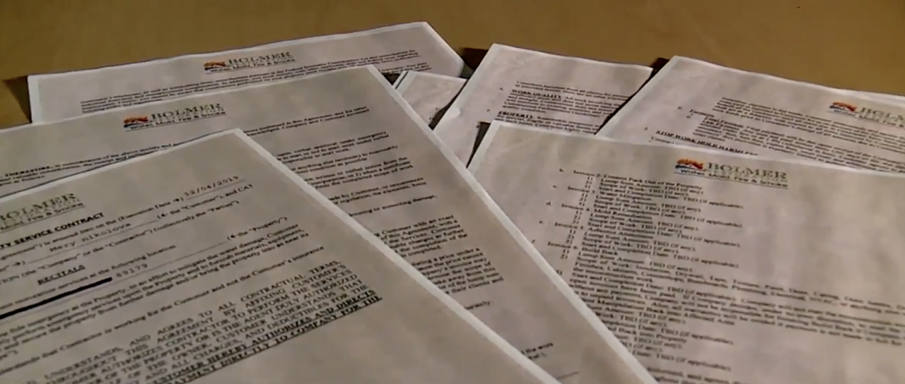 Contractor investigation