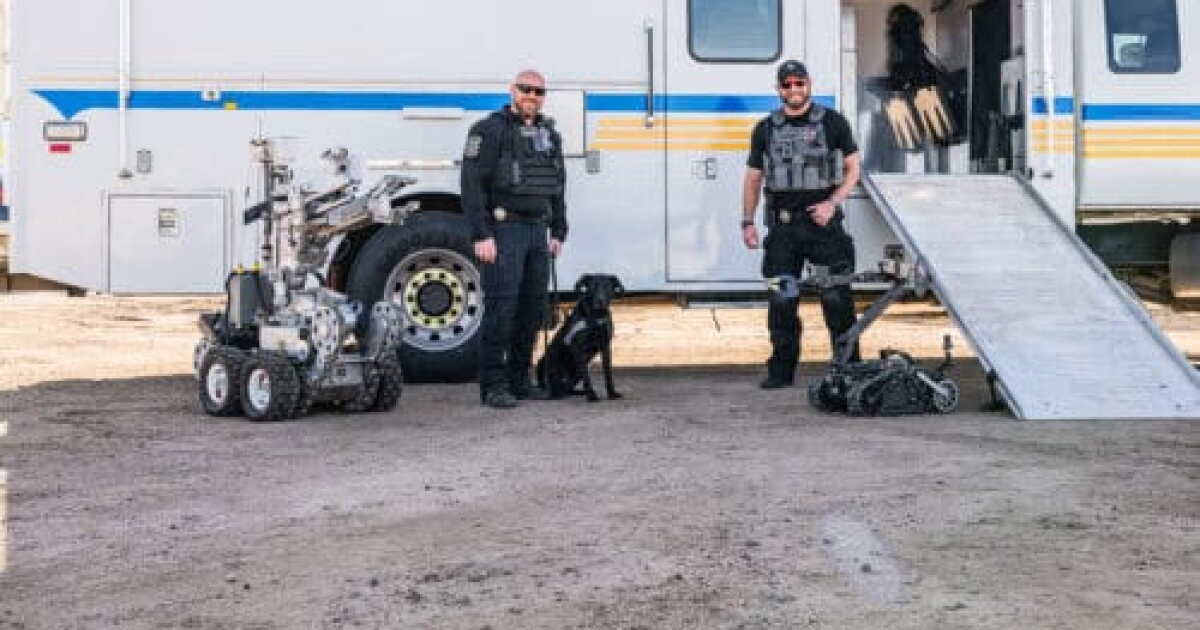 New K9 with the El Paso County Sheriff's Office trained for explosive ...