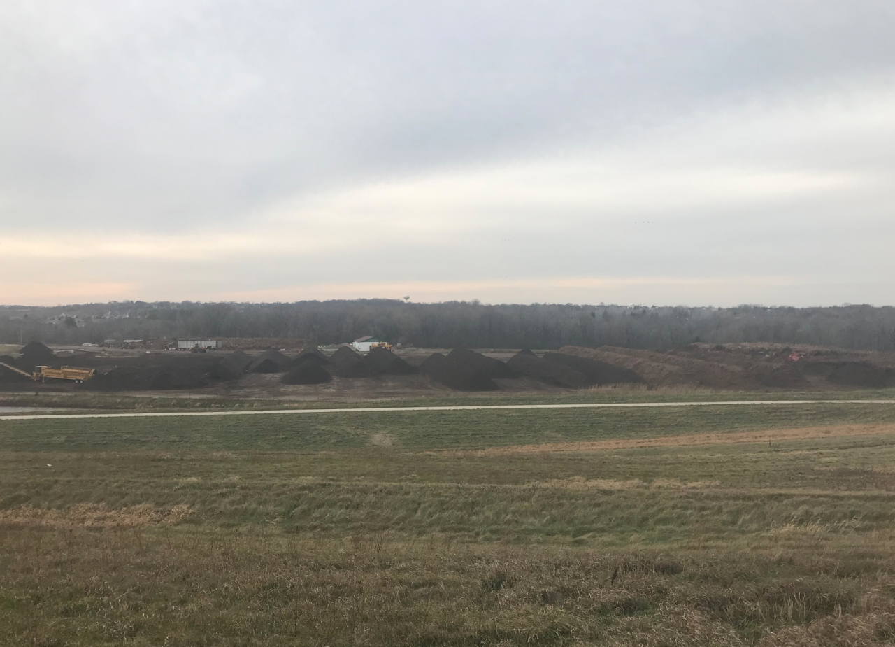 Every year 25,000 tons of leaves are brought to the Orchard Ridge Landfill in Menomonee Falls.