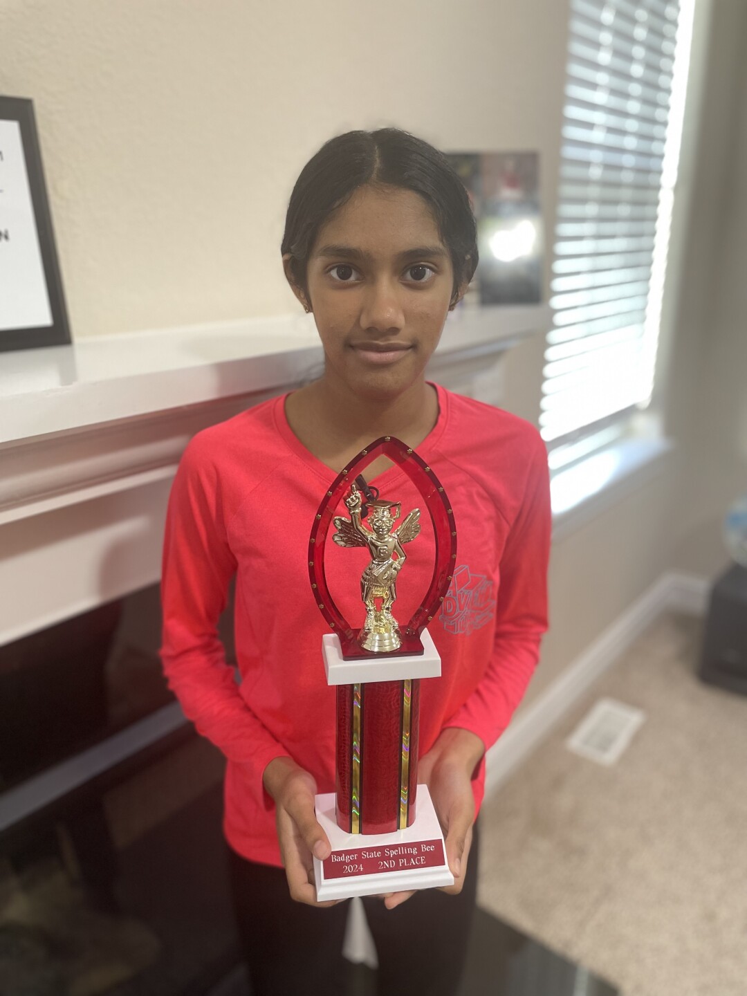 Nethraa Muthupandiyaraja, Franklin 8th Grader heading to Scripps National Spelling Bee
