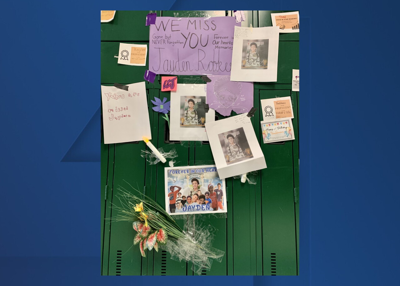Jayden Robker's locker