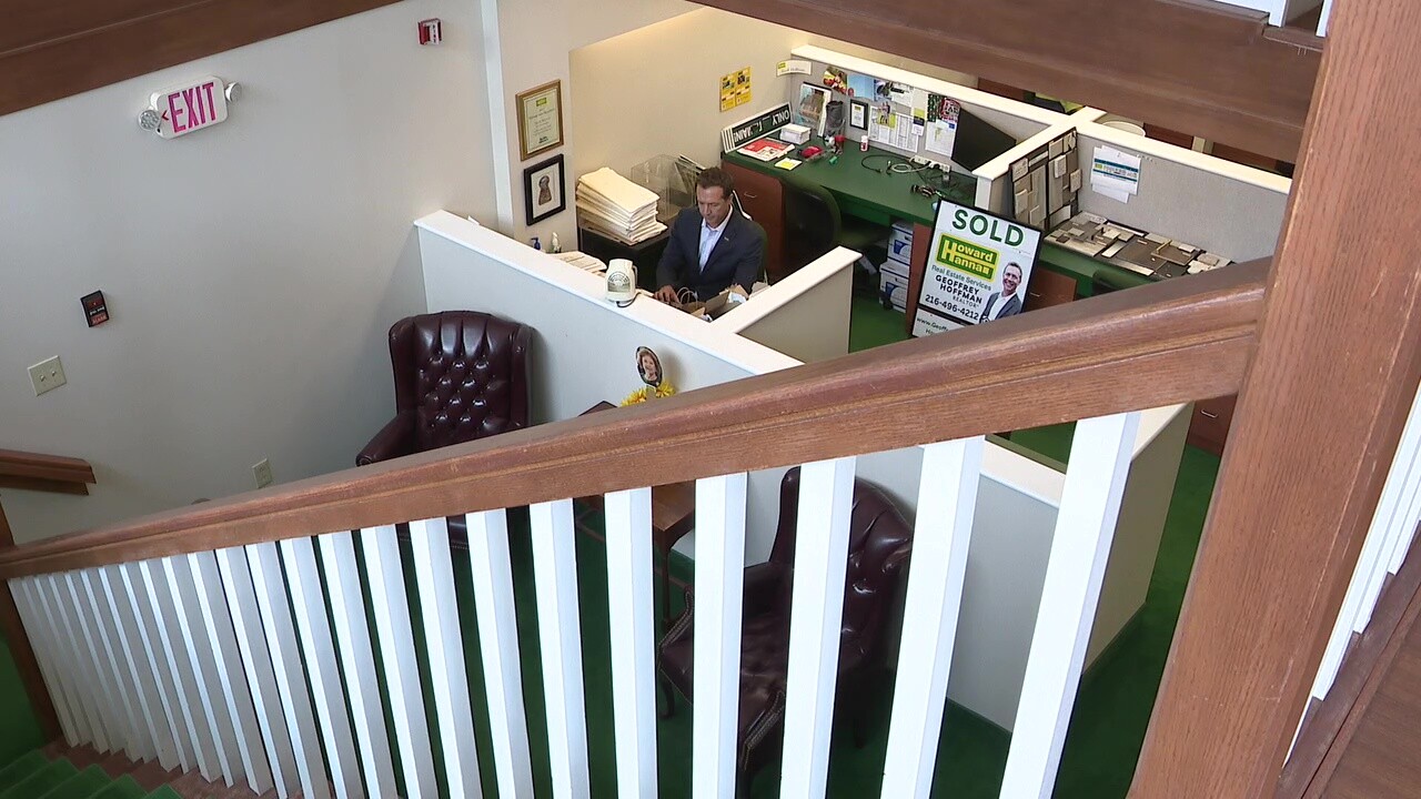 Geoffrey Hoffman of Howard Hanna Real Estate Services works in the company's Cleveland Heights office.