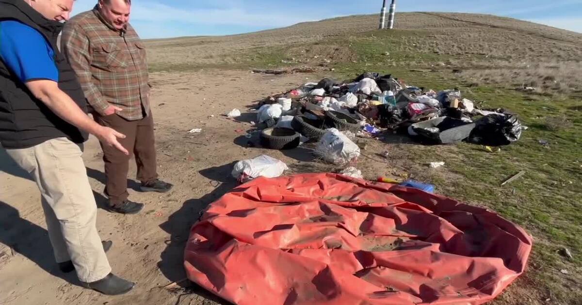 Volunteer organizes massive cleanup effort to remove huge piles of garbage from the Idaho high desert