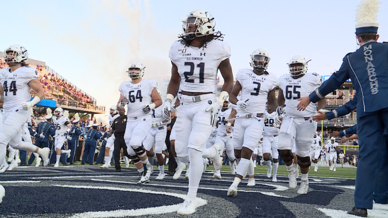 Date changed for ODU football’s 2020 home opener vs. Wake Forest