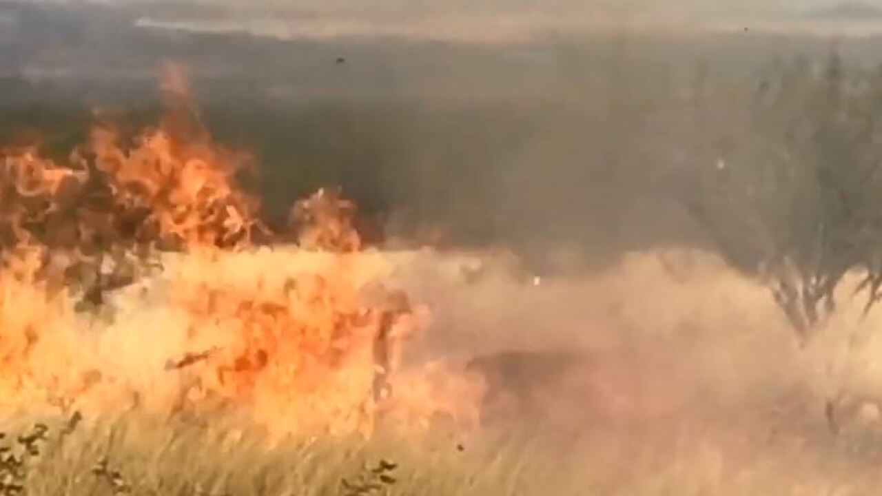 Video shows how Sawmill Fire started